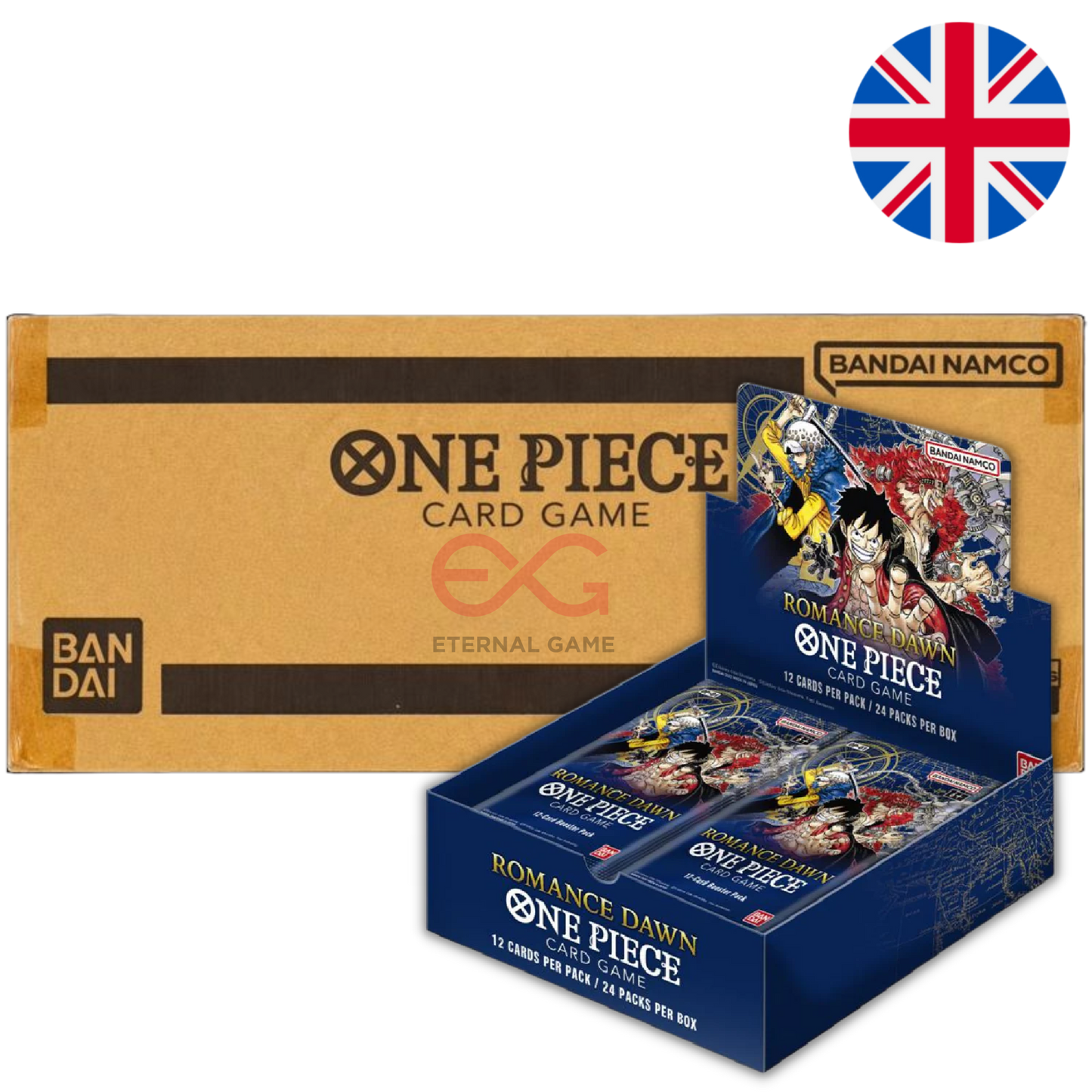 One Piece Card Game OP01 - Romance Dawn Display (Englisch)