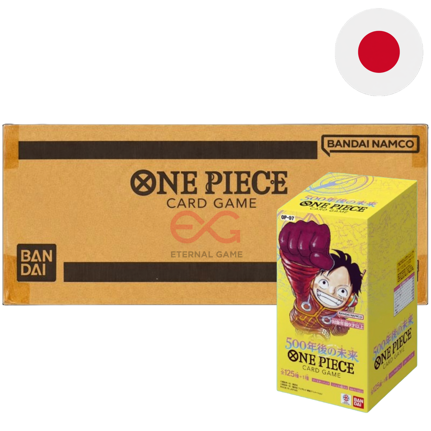One Piece Card Game OP07 – 500 Years in the Future Display (Japanisch)