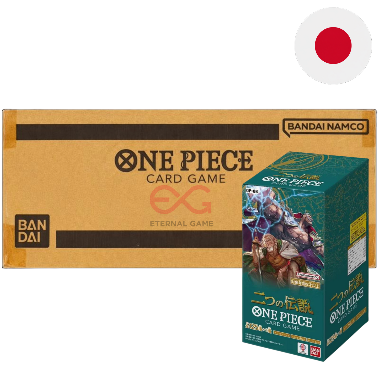 One Piece Card Game OP08 – Two Legends Display (Japanisch)