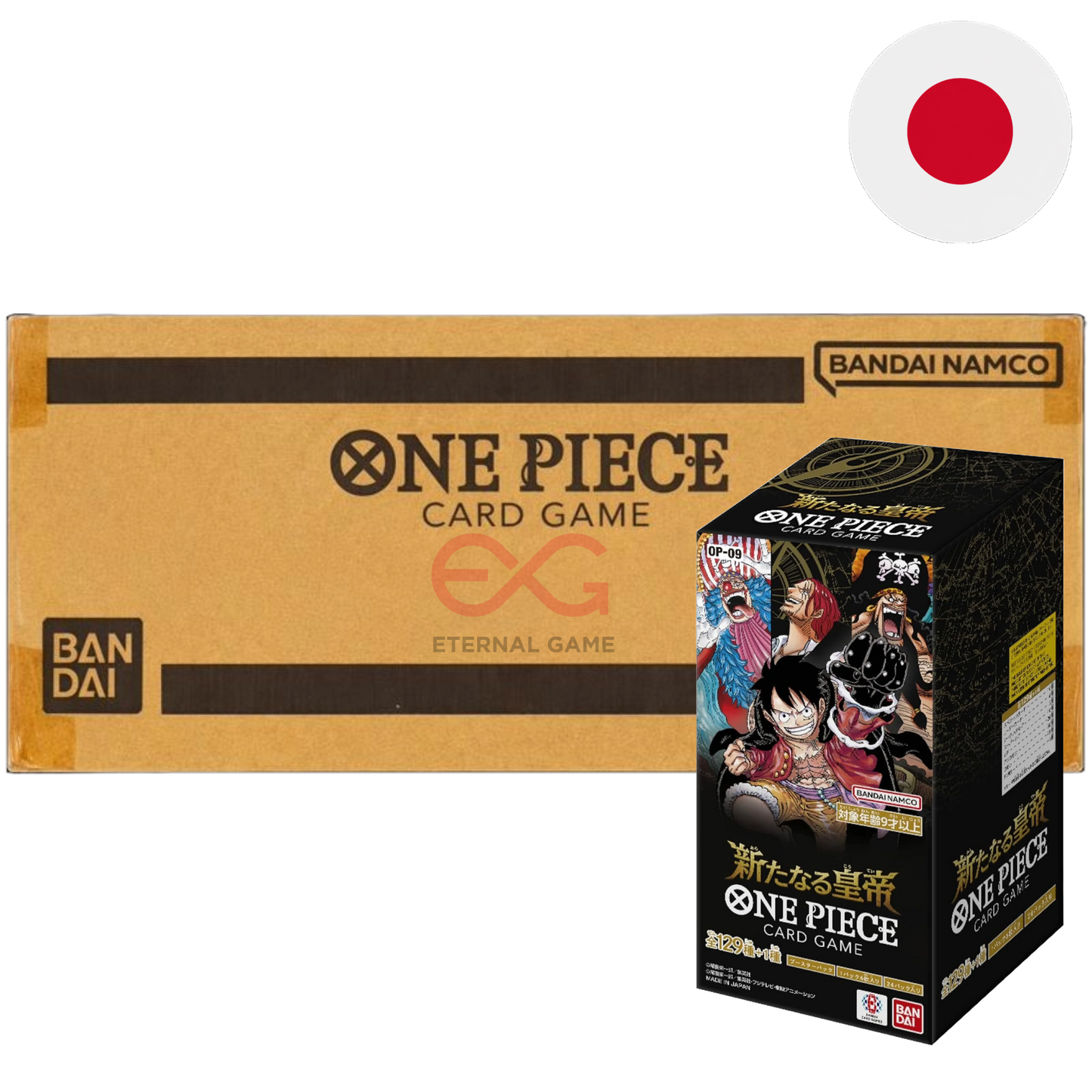 One Piece Card Game OP09 – Emperors in the new World Display (Japanisch)