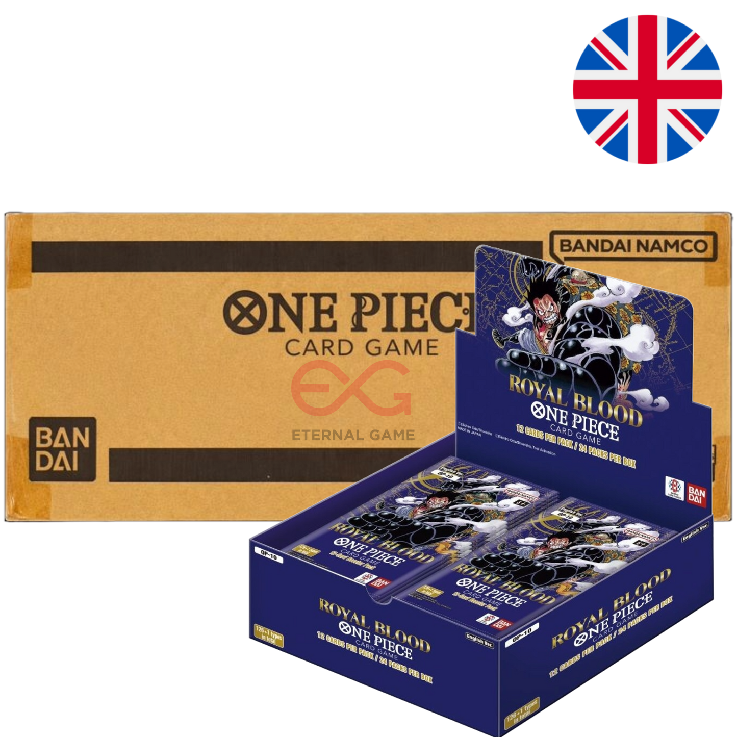 One Piece Card Game OP10 – Royal Blood Display (Englisch)