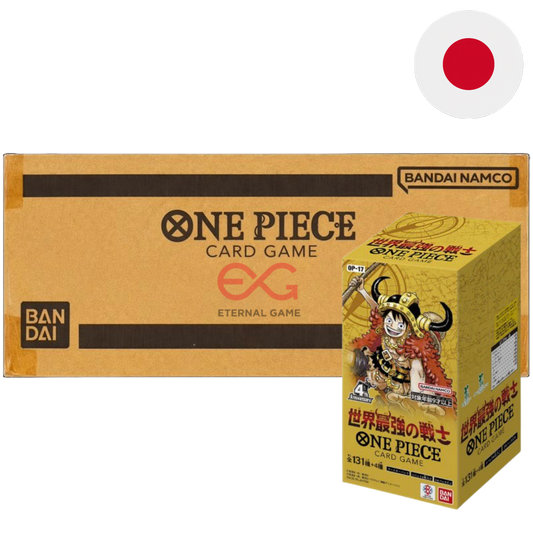 One Piece Card Game OP17 – The World’s Strongest Warriors Display (Japanisch)