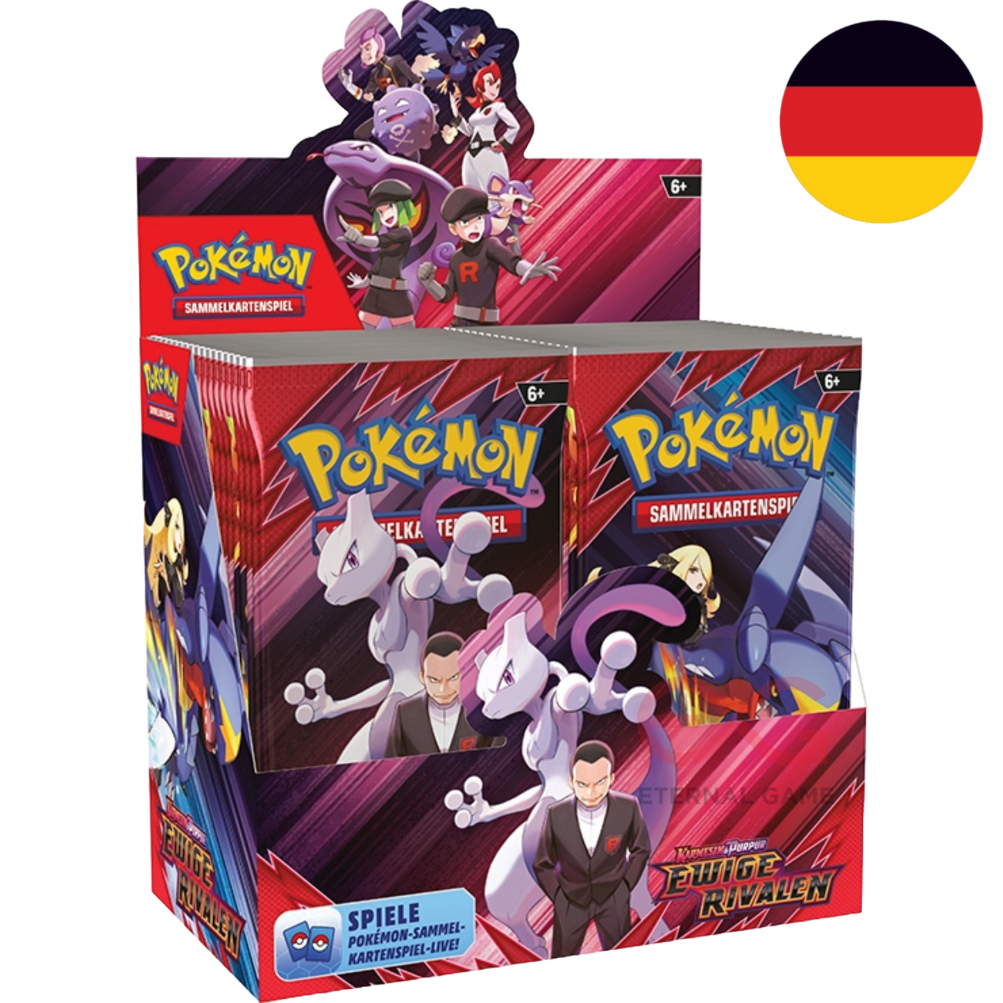 Pokemon Karmesin & Purpur Ewige Rivalen Booster Display KP 10 deutsch OVP