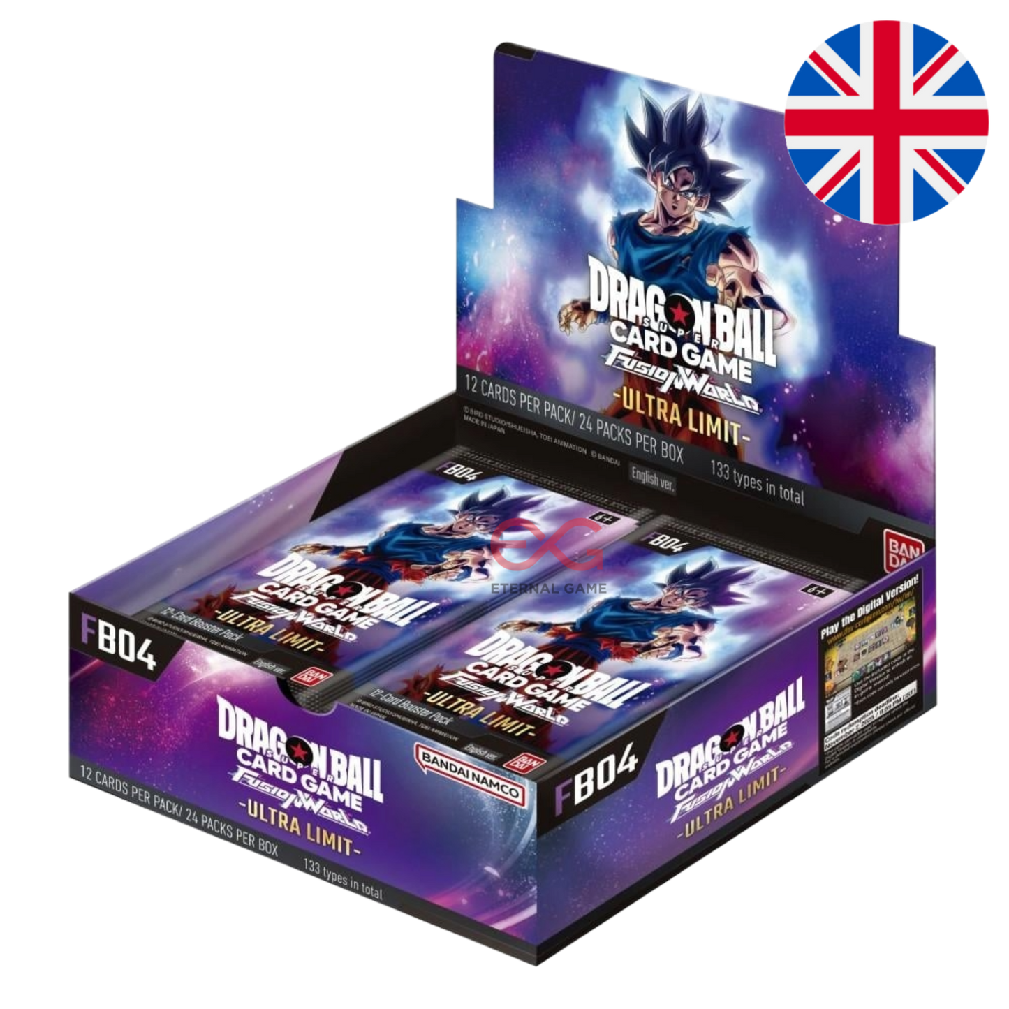 Dragon Ball Super Card Game FB04 - Fusion World - Ultra Limit Display (Englisch)