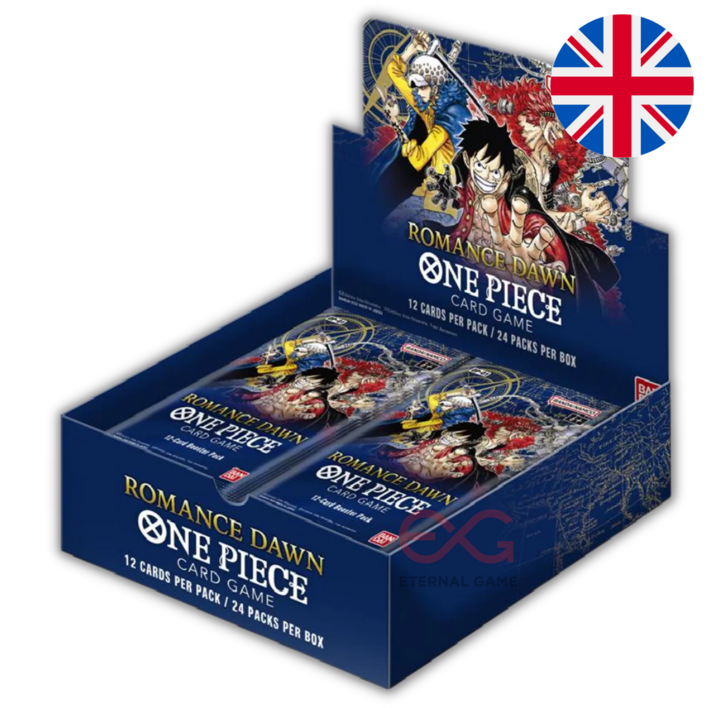 One Piece Card Game OP01 - Romance Dawn Display (Englisch)