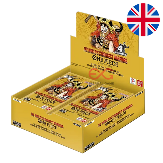 One Piece Card Game OP17 – The World’s Strongest Warriors Display (Englisch)