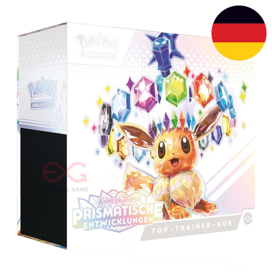 Pokémon – Prismatische Entwicklung Top-Trainer-Box (Deutsch)