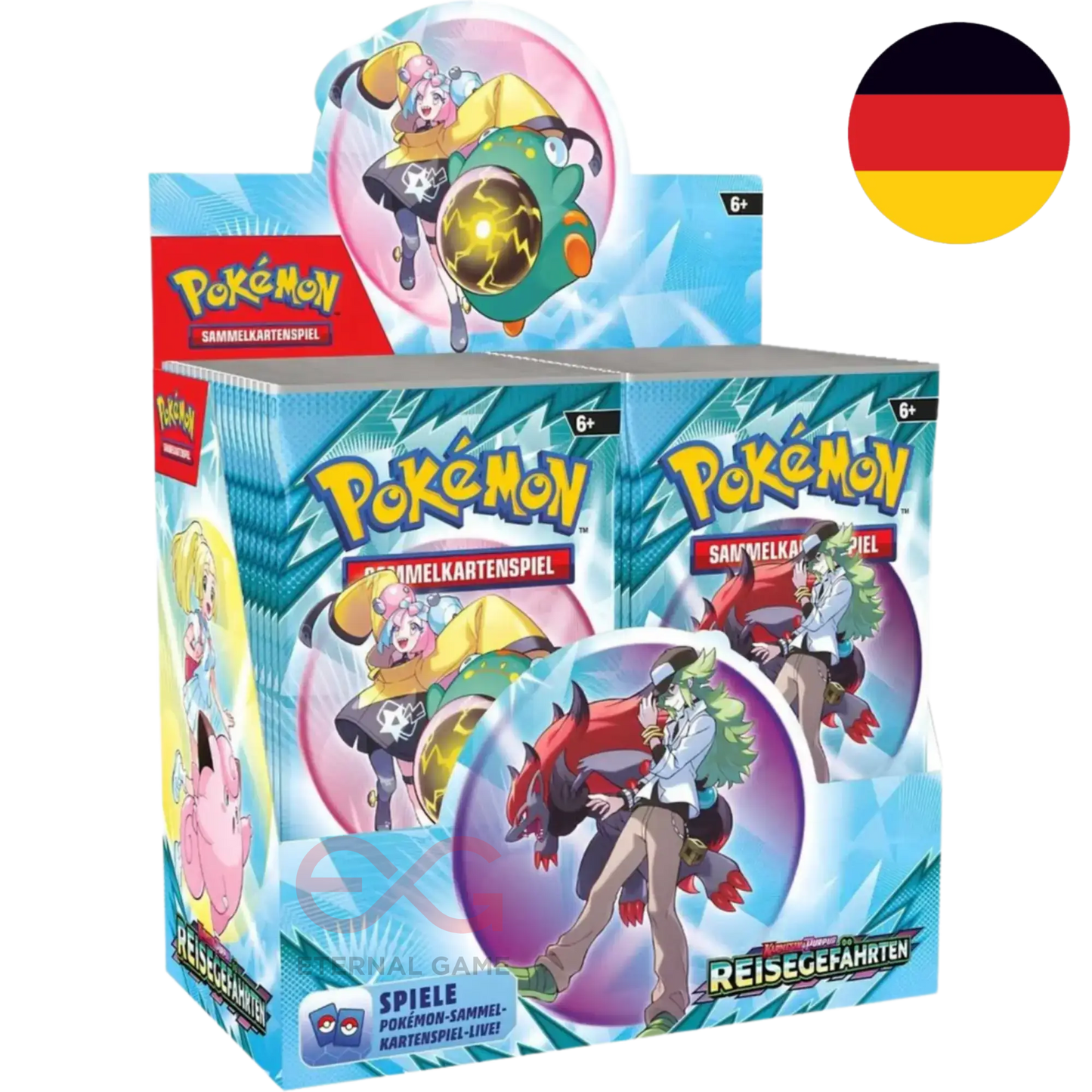 Pokemon Karmesin & Purpur Reisegefährten Booster Display KP 09 deutsch OVP