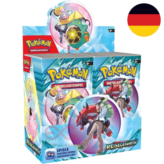 Pokemon Karmesin & Purpur Reisegefährten Booster Display KP 09 deutsch OVP