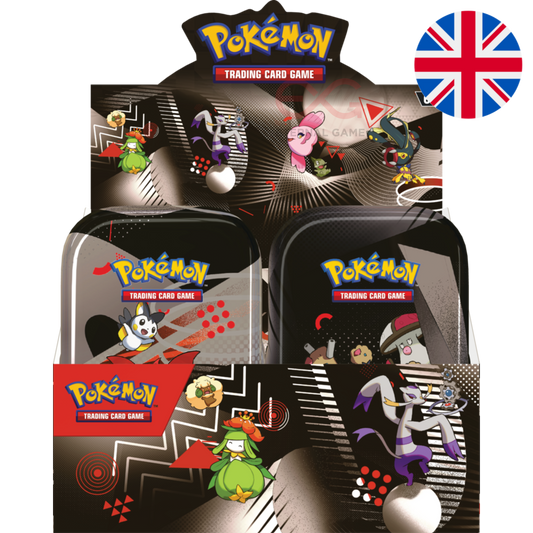 Pokémon TCG: Scarlet & Violet 10.5 – Mini Tin Display (Englisch)