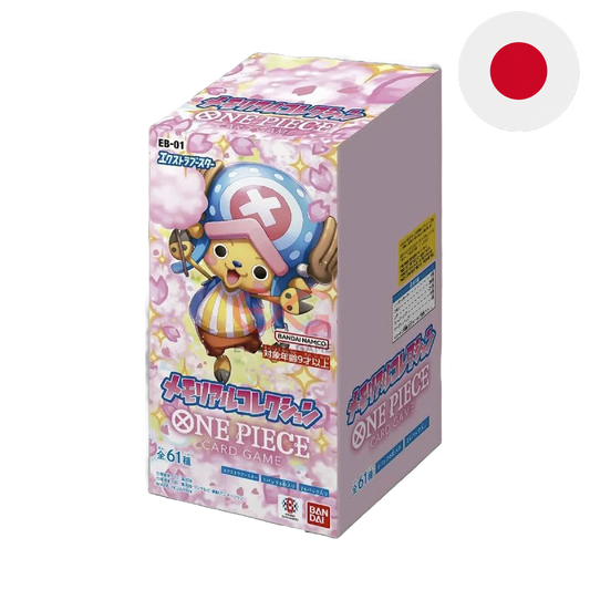 One Piece Card Game EB01 – Memorial Collection Display (Japanisch)