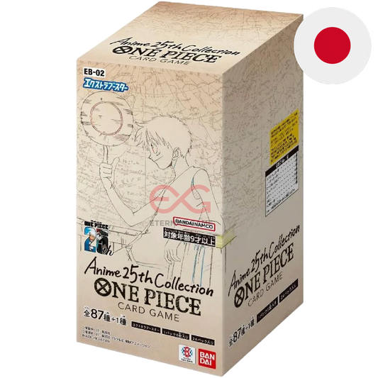 One Piece Card Game EB02 – Anime 25th Collection Display (Japanisch)