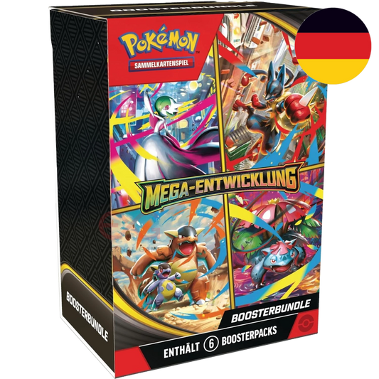 Pokémon Sammelkarten Mega-Entwicklung Boosterbundle (Deutsch)