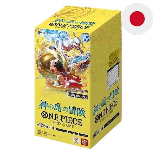 One Piece Card Game OP15 – Adventure on Kami's Island Display (Japanisch)