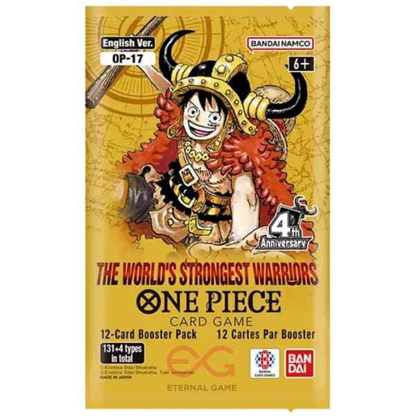 One Piece Card Game OP17 – The World’s Strongest Warriors Display (Englisch)