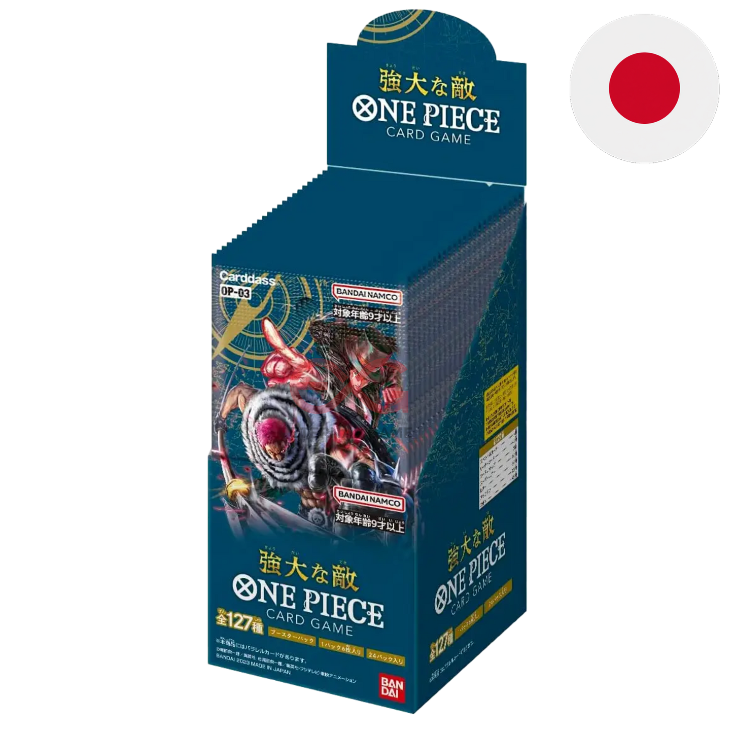 One Piece Card Game OP03 – Pillars of Strength Display (Japanisch)