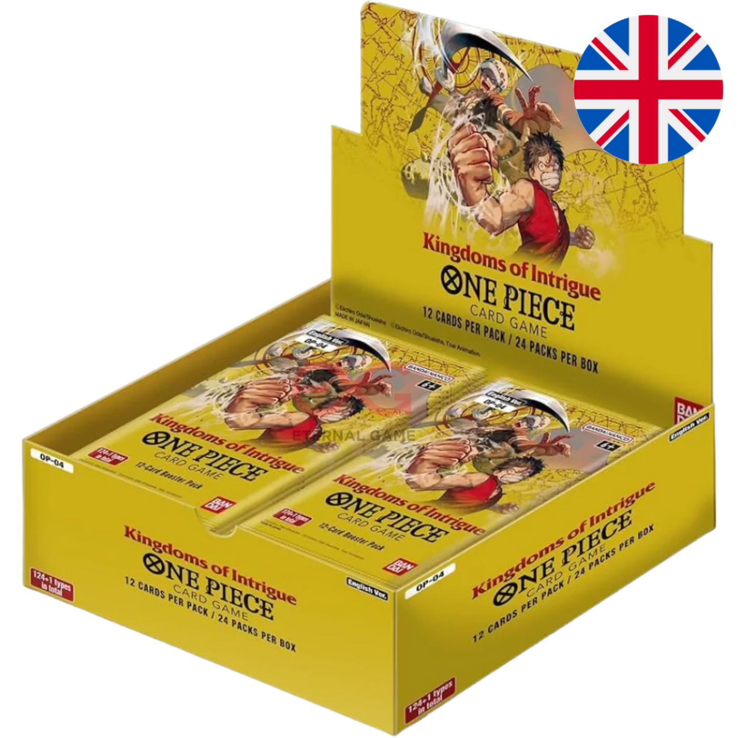 One Piece Card Game OP04 – Kingdoms of Intrigue Display (Englisch)