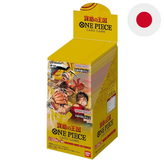 One Piece Card Game OP04 – Kingdoms of Intrigue Display (Japanisch)