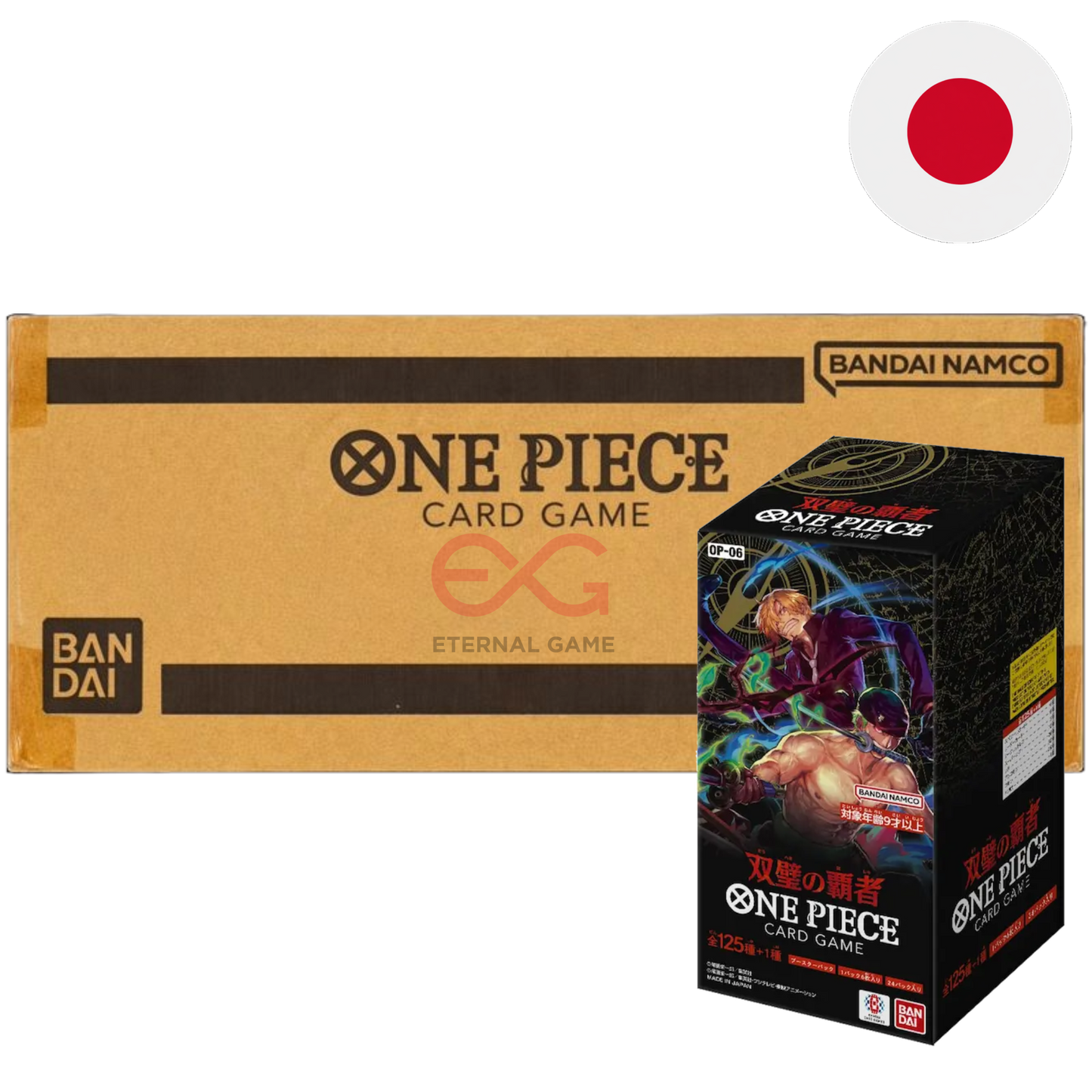 One Piece Card Game OP06 – Wings of the Captain Display (Japanisch)