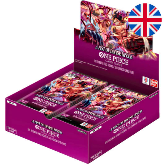 One Piece Card Game OP11 – A Fist of Divine Speed Display (Englisch)