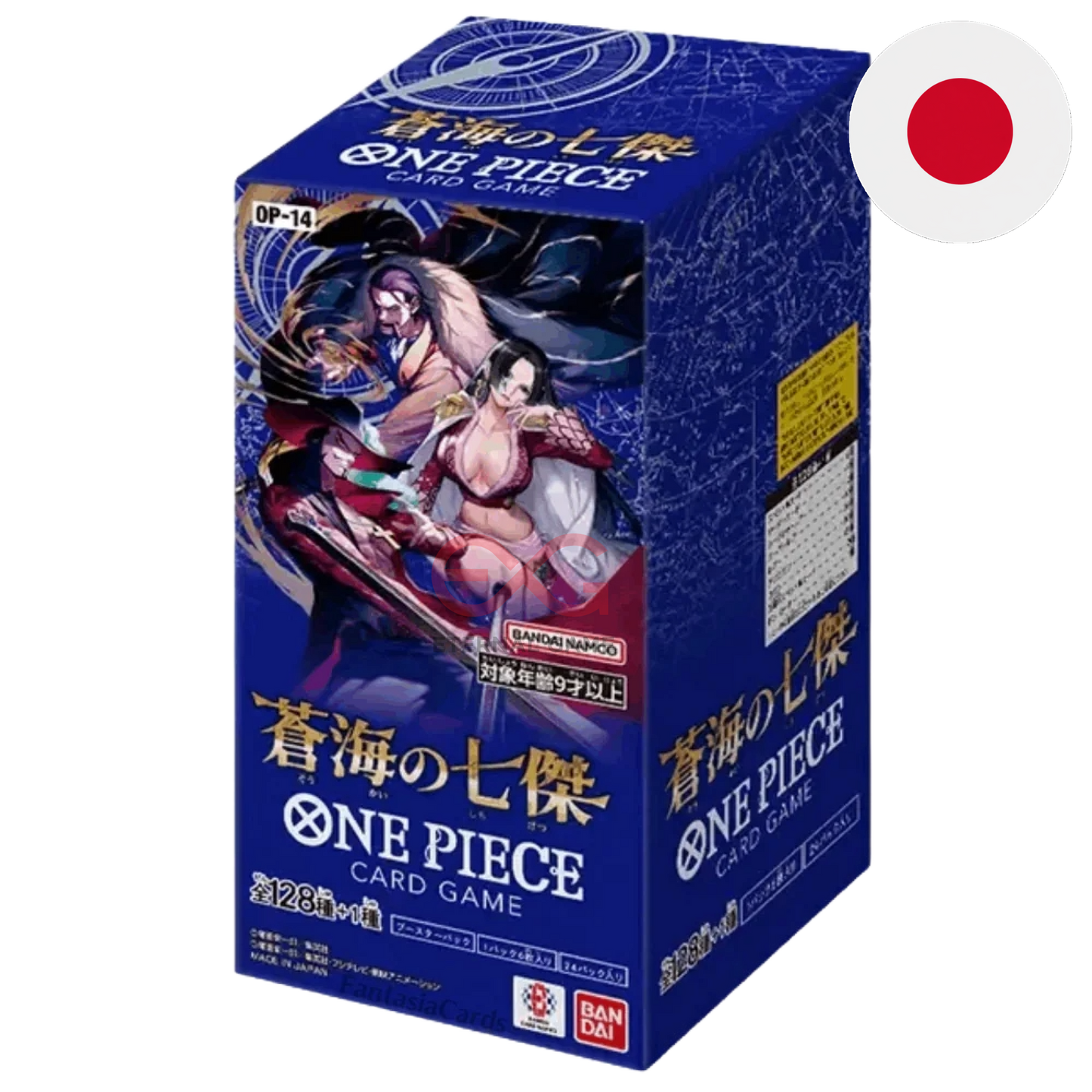 One Piece Card Game OP14 – The Azure Sea’s Seven Display (Japanisch)