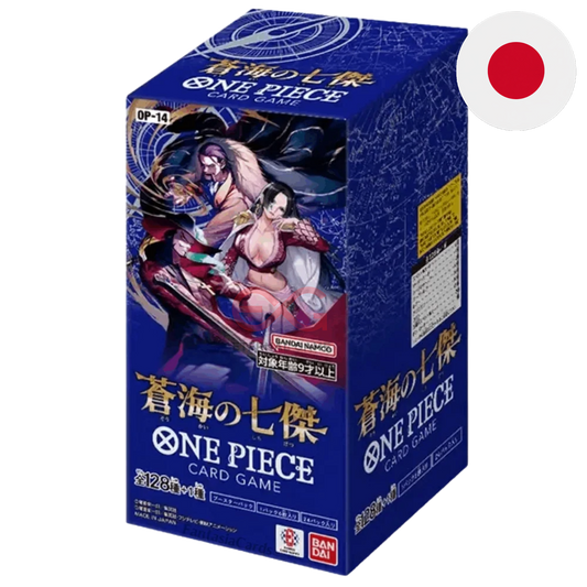 One Piece Card Game OP14 – The Azure Sea’s Seven Display (Japanisch)
