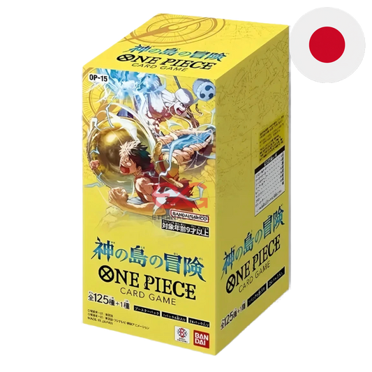One Piece Card Game OP15 – Adventure on Kami's Island Display (Japanisch)