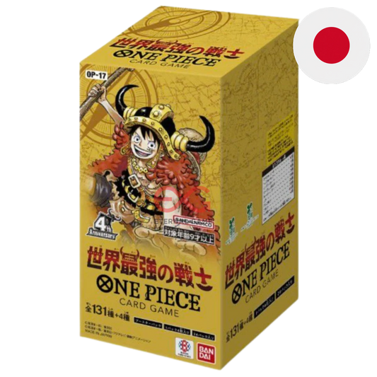 One Piece Card Game OP17 – The World’s Strongest Warriors Display (Japanisch)