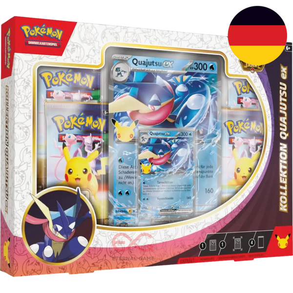 Pokémon 30 Jahre Kollektion Quajutsu-ex 30th | Deutsch