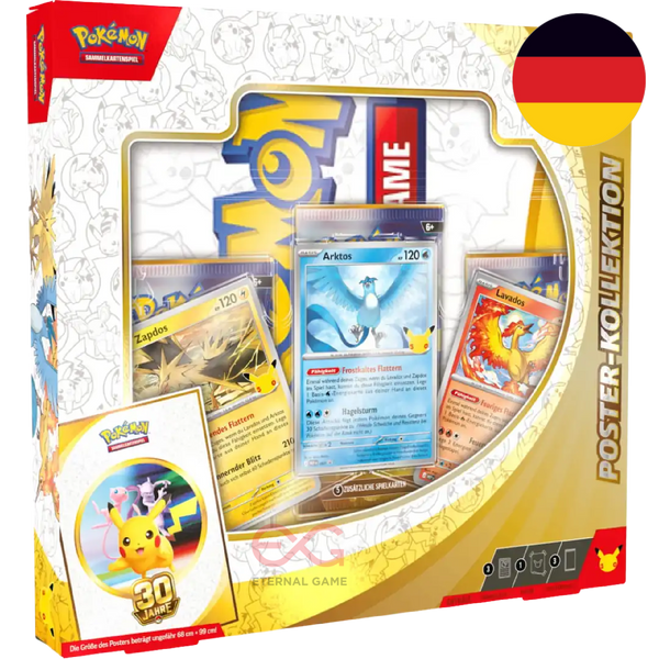 Pokémon 30 Jahre Poster Kollektion 30th | Deutsch