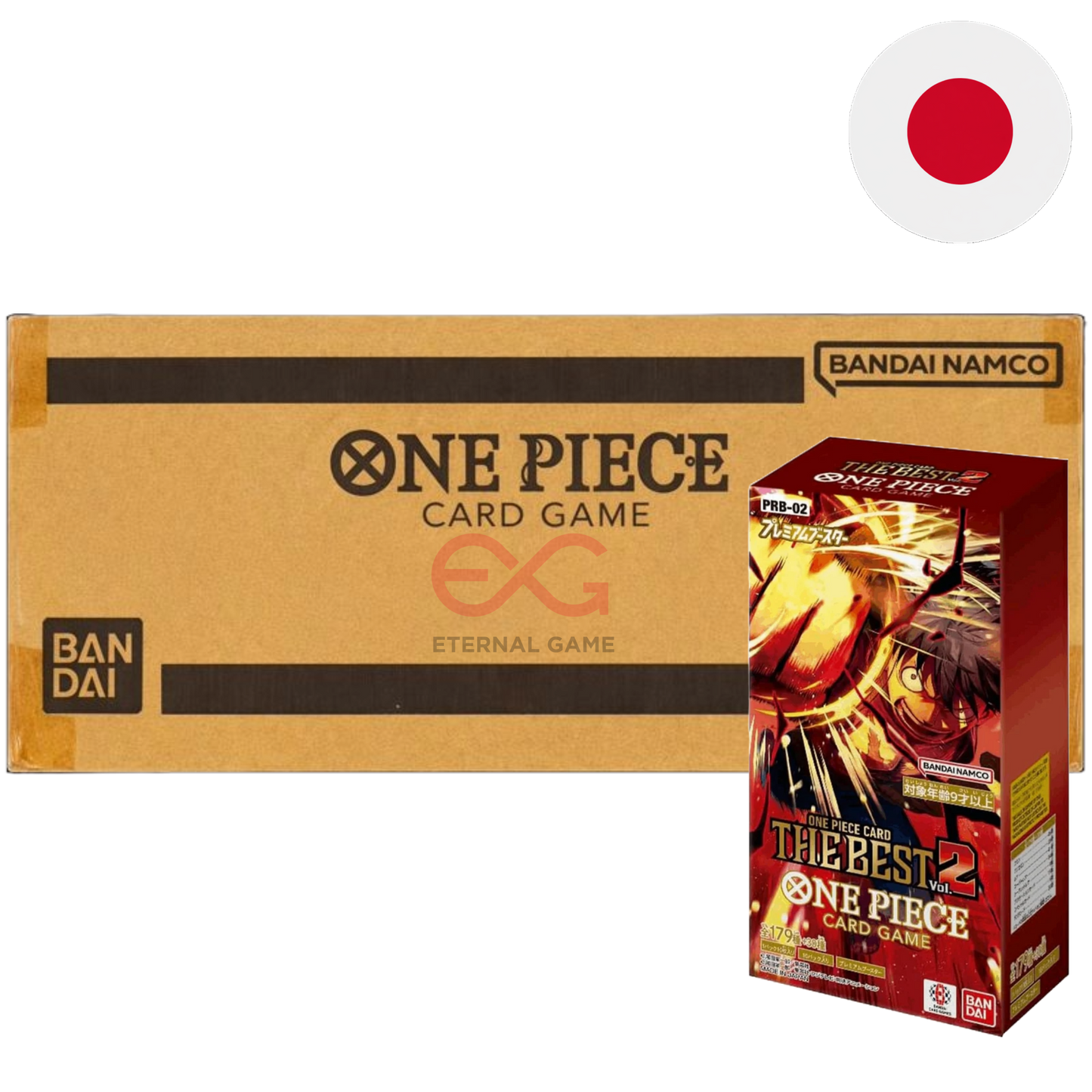 One Piece Card Game PRB02 – The Best vol.2 Display (Japanisch)