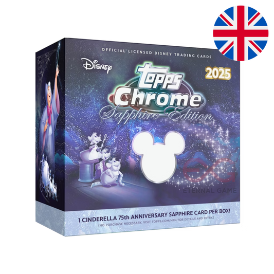 2025 Topps Chrome® Disney - Sapphire Edition - Hobby Box
