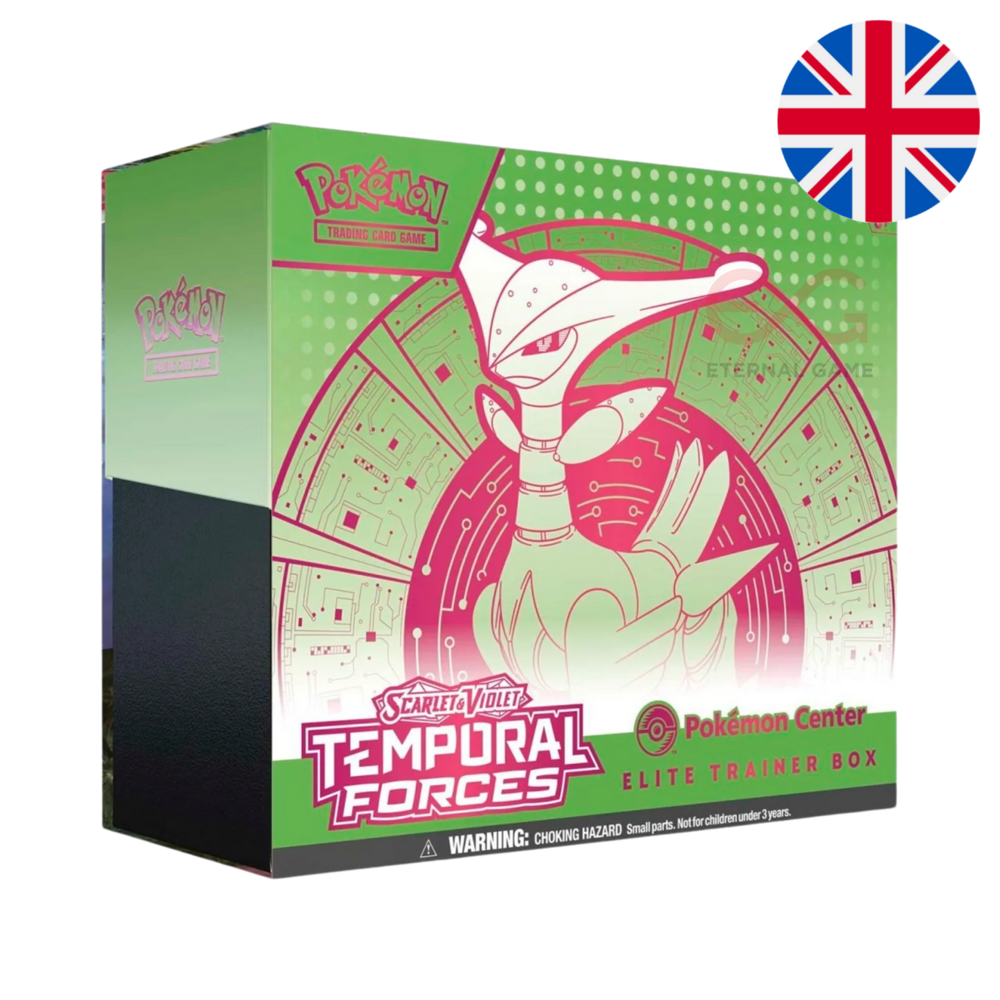 Pokémon Temporal Forces Elite Trainer Box – Pokémon Center Edition – ETB – Englisch