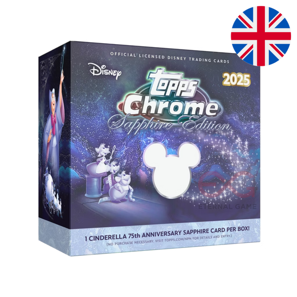 2025 Topps Chrome® Disney - Sapphire Edition - Hobby Box
