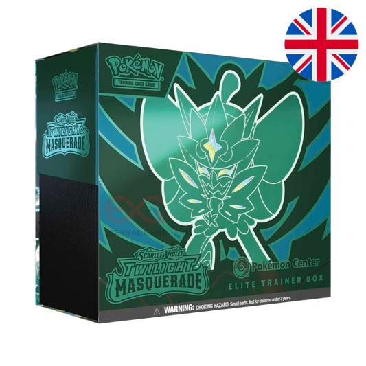 Pokémon Twilight Masquerade Elite Trainer Box – Pokémon Center Edition – ETB – Englisch